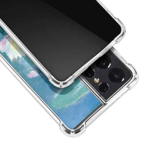 Claude Monet Waterlilies, Evening Galaxy S21 Ultra 5G Clear Case
