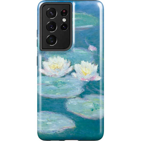 Claude Monet Waterlilies, Evening Galaxy S21 Ultra 5G Pro Case