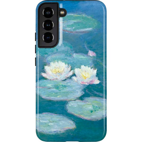Claude Monet Waterlilies, Evening Galaxy S22 Plus Pro Case