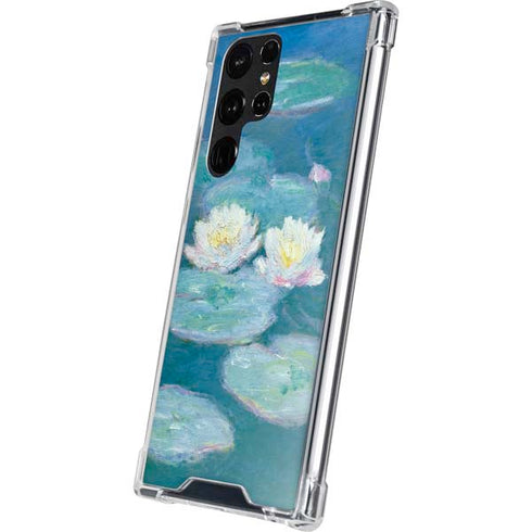 Claude Monet Waterlilies, Evening Galaxy S22 Ultra Clear Case