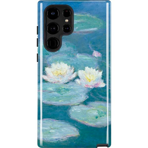 Claude Monet Waterlilies, Evening Galaxy S22 Ultra Pro Case