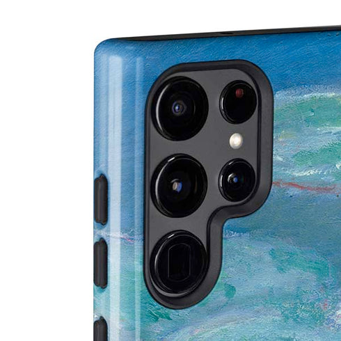 Claude Monet Waterlilies, Evening Galaxy S22 Ultra Pro Case