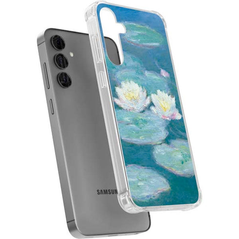 Waterlilies, Evening by Monet Galaxy S24 Plus Clear Case