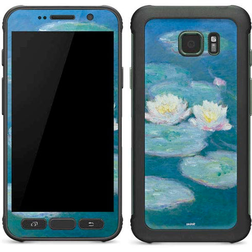Claude Monet Waterlilies, Evening Galaxy S7 Active Skin