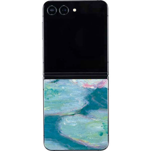 Waterlilies, Evening by Monet Galaxy Z Flip5 5G Skin