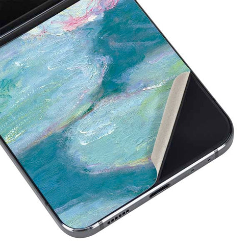 Waterlilies, Evening by Monet Galaxy Z Flip5 5G Skin