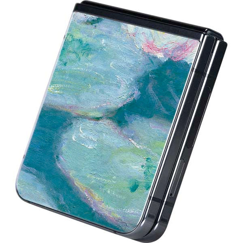 Waterlilies, Evening by Monet Galaxy Z Flip5 5G Skin