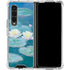 Claude Monet Waterlilies, Evening Galaxy Z Fold4 5G Clear Case