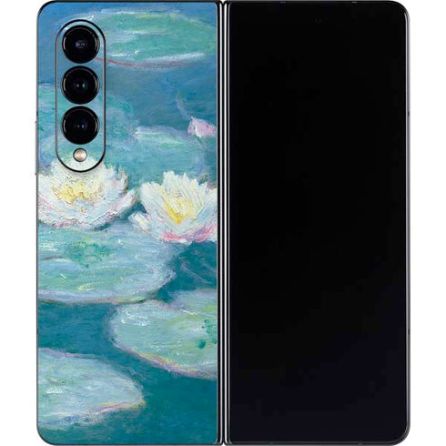 Claude Monet Waterlilies, Evening Galaxy Z Fold4 5G Skin