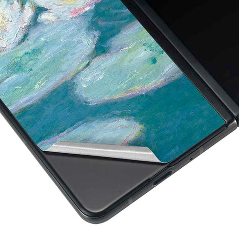 Claude Monet Waterlilies, Evening Galaxy Z Fold4 5G Skin