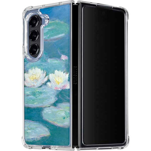 Waterlilies, Evening by Monet Galaxy Z Fold5 5G Clear Case