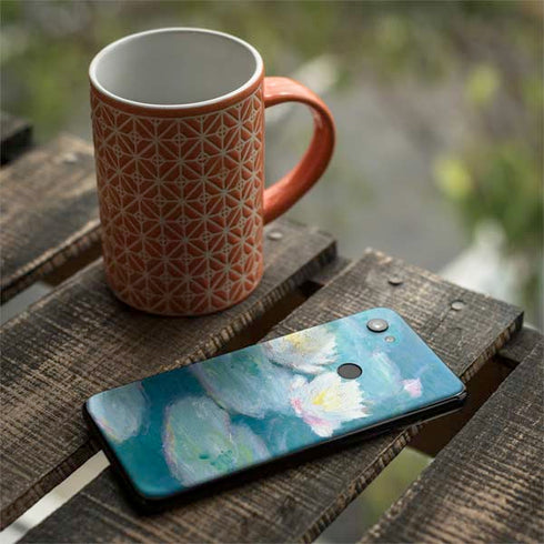 Claude Monet Waterlilies, Evening Google Pixel 3a Skin