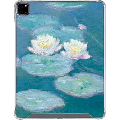 Claude Monet Waterlilies, Evening iPad Pro 12.9in (2020) Clear Case