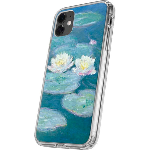 Waterlilies, Evening by Monet iPhone 11 Clear Case