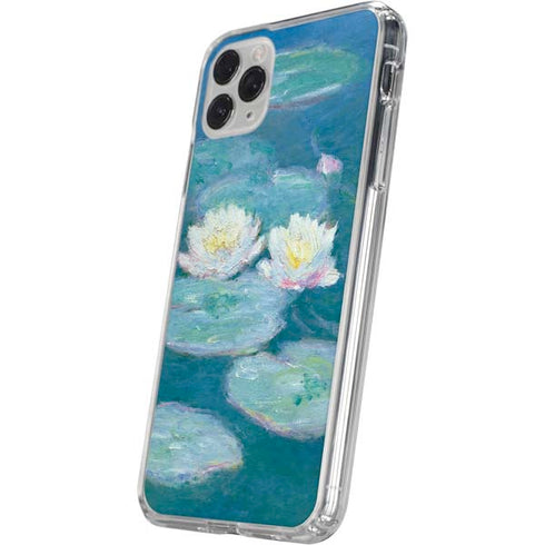 Waterlilies, Evening by Monet iPhone 11 Pro Clear Case