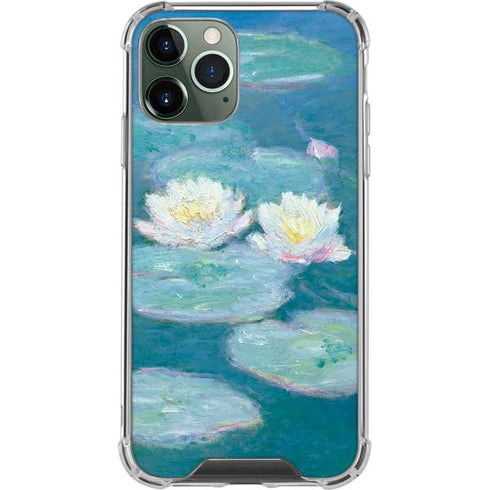 Waterlilies, Evening by Monet iPhone 11 Pro Max Clear Case