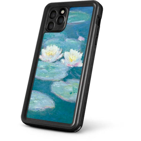 Claude Monet Waterlilies, Evening iPhone 11 Pro Max Waterproof Case