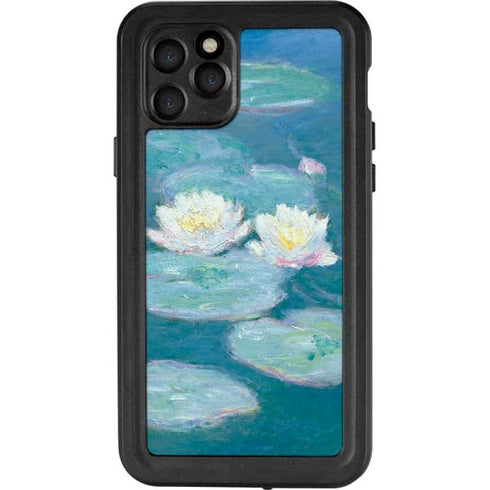Claude Monet Waterlilies, Evening iPhone 11 Pro Waterproof Case