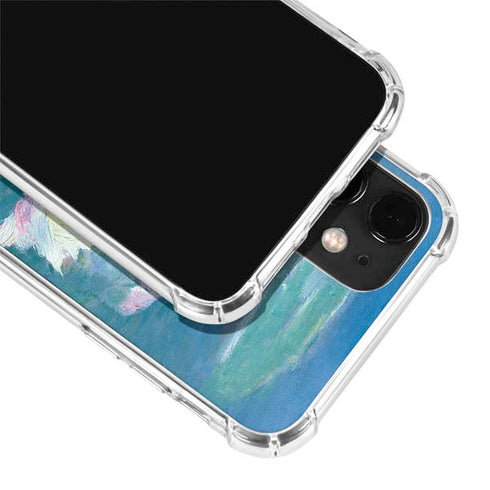 Claude Monet Waterlilies, Evening iPhone 12 Clear Case