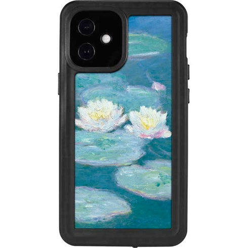 Claude Monet Waterlilies, Evening iPhone 12 Mini Waterproof Case