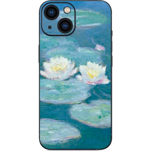Claude Monet Waterlilies, Evening iPhone 13 Mini Skin