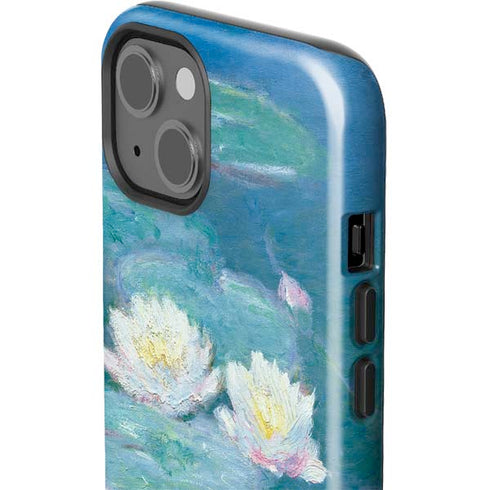 Waterlilies, Evening by Monet iPhone 15 Plus Impact Case