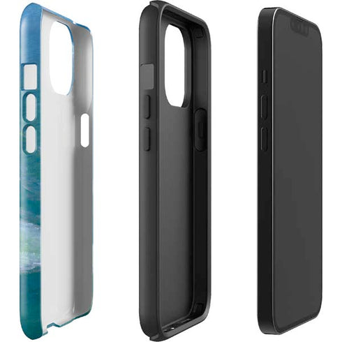 Waterlilies, Evening by Monet iPhone 15 Plus Impact Case