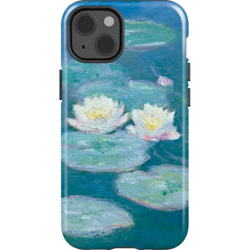 Waterlilies, Evening by Monet iPhone 15 Impact Case