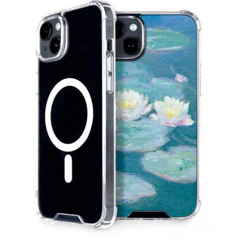 Waterlilies, Evening by Monet iPhone 15 Plus MagSafe Case