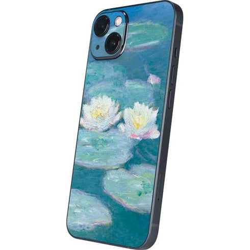 Waterlilies, Evening by Monet iPhone 15 Plus Skin