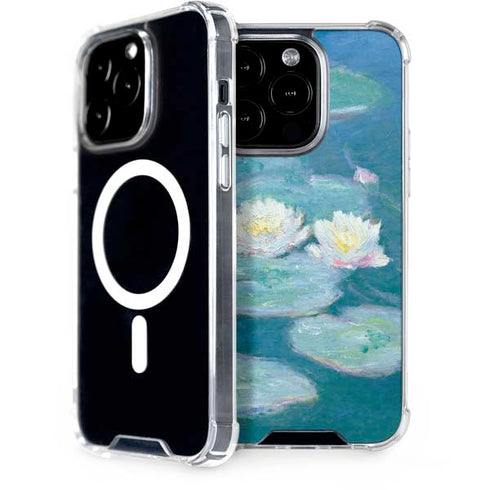Claude Monet Waterlilies, Evening iPhone 14 Pro MagSafe Case