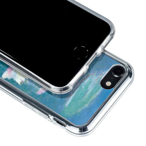 Claude Monet Waterlilies, Evening iPhone SE (2nd & 3rd Gen) Clear Case