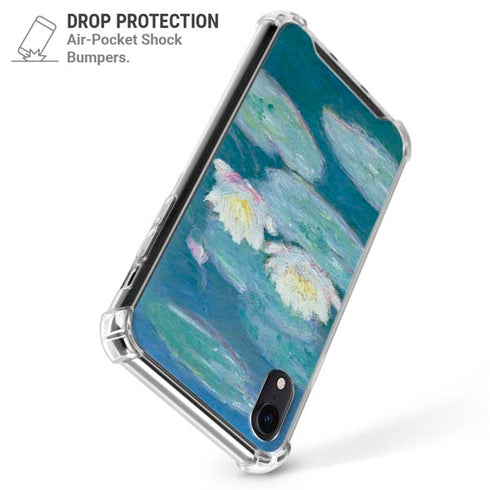 Waterlilies, Evening by Monet iPhone XR Clear Case