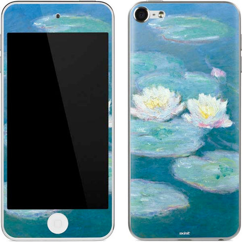 Claude Monet Waterlilies, Evening Apple iPod Skin