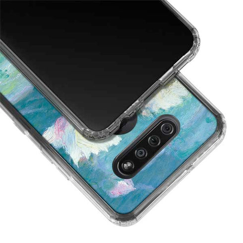 Waterlilies, Evening by Monet LG K51/Q51 Clear Case