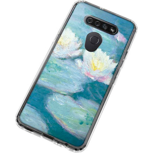 Waterlilies, Evening by Monet LG K51/Q51 Clear Case