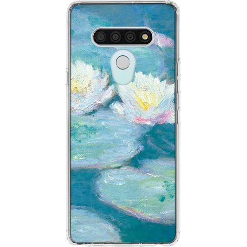 Waterlilies, Evening by Monet LG Stylo 6 Clear Case