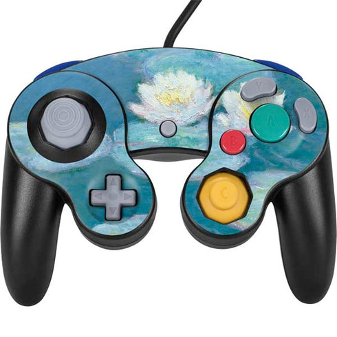 Claude Monet Waterlilies, Evening Nintendo GameCube Controller Skin