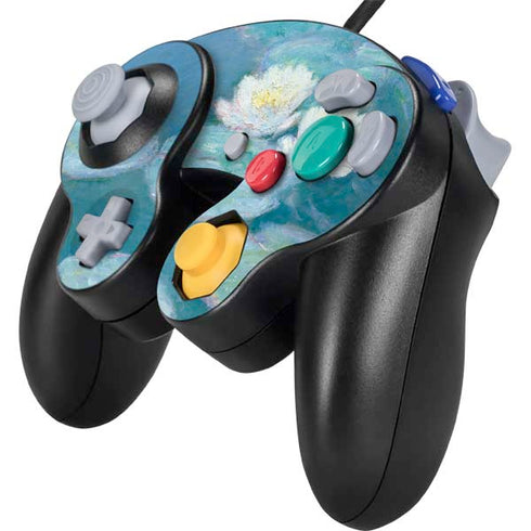 Claude Monet Waterlilies, Evening Nintendo GameCube Controller Skin