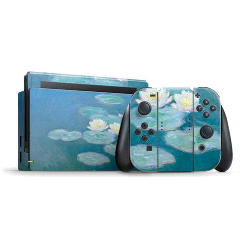 Claude Monet Waterlilies, Evening Nintendo Switch Bundle Skin