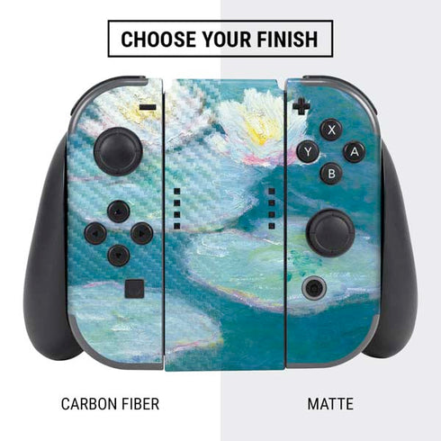 Claude Monet Waterlilies, Evening Nintendo Switch Bundle Skin