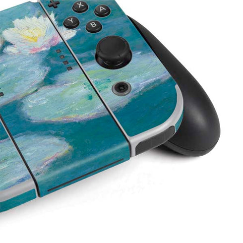 Claude Monet Waterlilies, Evening Nintendo Switch OLED (2021) Skin