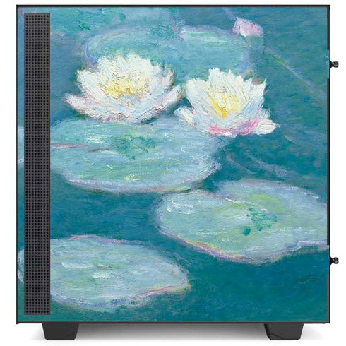 Claude Monet Waterlilies, Evening NZXT H510 Compact ATX Mid-Tower Case Skin