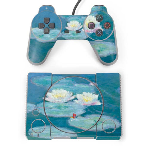 Claude Monet Waterlilies, Evening PlayStation Classic Bundle Skin