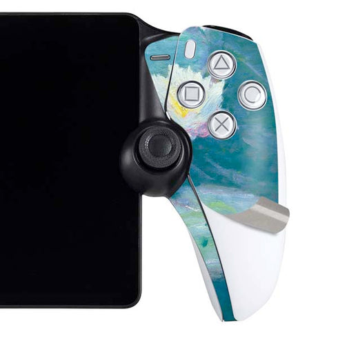 Waterlilies, Evening by Monet PlayStation Portal Remote Player Skin
