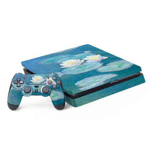 Claude Monet Waterlilies, Evening PS4 Slim Bundle Skin