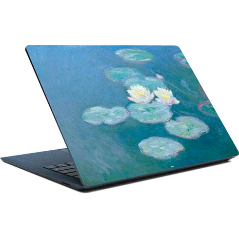 Claude Monet Waterlilies, Evening Surface Laptop Skin