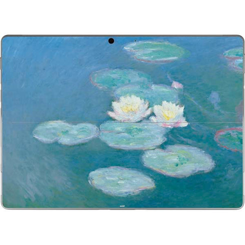 Claude Monet Waterlilies, Evening Surface Pro 9 Skin