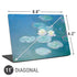 Claude Monet Waterlilies, Evening Universal Laptop 11in (8.8 x 6.2in) Skin