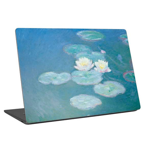 Claude Monet Waterlilies, Evening Universal Laptop 16.6in (13.4 x 9.7in) Skin